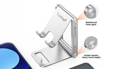 Evaluating Phone Stands: The Case for Aluminum Foldable Cell Phone Stands